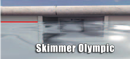 Livello Acqua Smimmer Sfioratore skimmer sfioratore