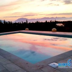 Costruzione piscina a Skimmer Casa Vacanza Trappeto Palermo
